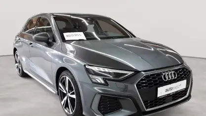 Gebraucht Audi A3 S-Line 150 PS (110 kW) 2021 Daytonagrau perleffekt Limousine