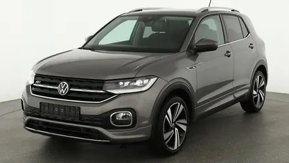 Gebraucht VW T-Cross Style 150 PS (110 kW) 2021 Limestone grau metallic SUV