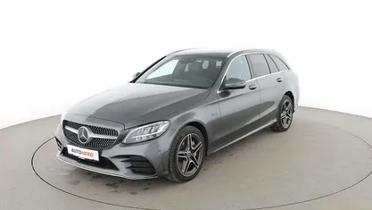 Usata Mercedes C300e AMG line 306 CV (225 kW) 2021 Grigio Station wagon