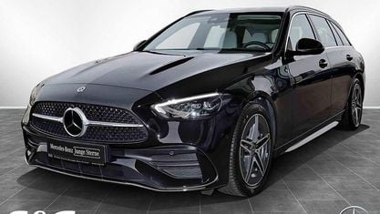 Gebraucht Mercedes C180 AMG 170 PS (125 kW) 2025 Metalliclack obsidianschwarz Kombi