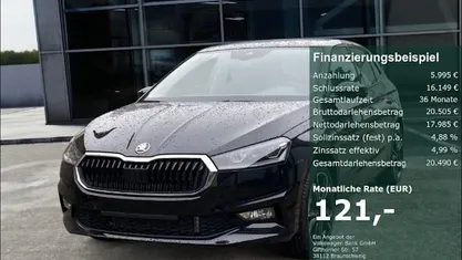 Schwarz Neu 2025 Skoda Fabia Tour Kleinwagen | 24.550 € (Fairer Preis)