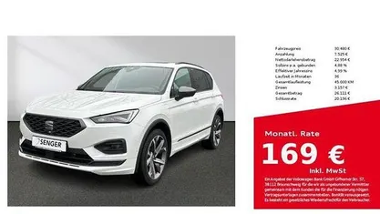 Gebraucht Seat Tarraco FR 245 PS (180 kW) 2022 SUV