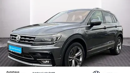 Indiumgrau metallic Gebraucht 2018 VW Tiguan Highline SUV | 22.729 € (Fairer Preis)