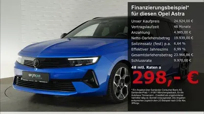 Gebraucht Opel Astra Ultimate 131 PS (96 kW) 2024 Kobalt blau Kombi