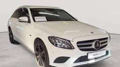 Polarweiß Gebraucht 2020 Mercedes C300e Avantgarde Kombi | 19.590 € (Fairer Preis)