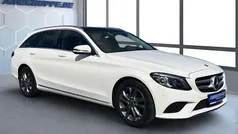 Polarwhite (uni) Gebraucht 2018 Mercedes C200 Avantgarde Kombi | 22.890 € (Fairer Preis)