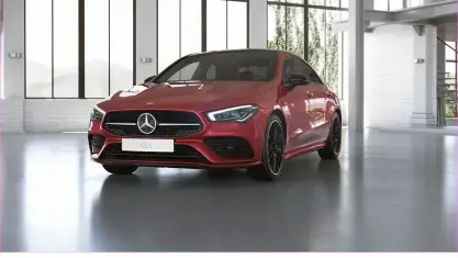 Gebraucht Mercedes CLA180 AMG 136 PS (100 kW) 2021 Rot Coupé