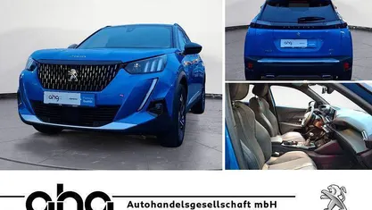 Blau Gebraucht 2021 Peugeot 2008 GT SUV | 16.930 € (Fairer Preis)