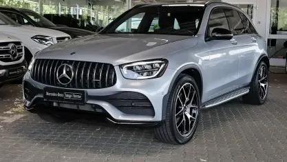 Gebraucht Mercedes GLC43 AMG AMG 390 PS (286 kW) 2021 Metalliclack hightechsilber SUV