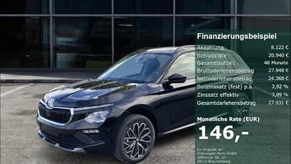 Ny Skoda Kamiq Tour 150 HK (110 kW) 2025 Sort SUV