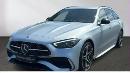 Gebraucht Mercedes C220 AMG line 200 PS (147 kW) 2023 Hightechsilber Kombi