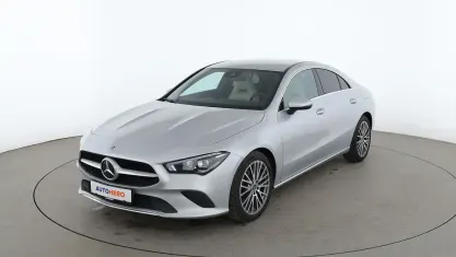 Brugt Mercedes CLA200 Progressive 163 HK (119 kW) 2021 Sølv Sedan