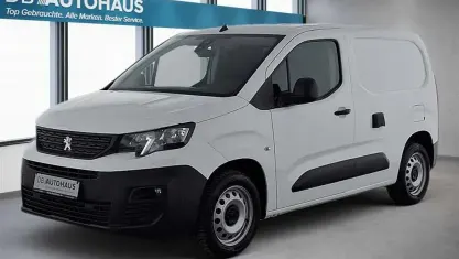 Gebraucht Peugeot Partner Premium 131 PS (96 kW) 2022 Weiß Van / Kleinbus