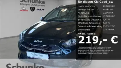 Second-hand Kia Ceed Sportswagon Vision 140 CP (102 kW) 2025 Negru Break