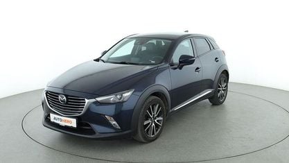 Begagnad Mazda CX-3 Sports-Line 105 HK (77 kW) 2017 Blå SUV