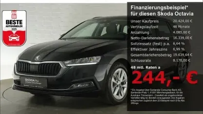 Gebraucht Skoda Octavia Style 150 PS (110 kW) 2023 Black magic Kombi