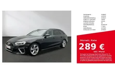 Schwarz Gebraucht 2023 Audi A4 S-Line Kombi | 33.880 € (Fairer Preis)