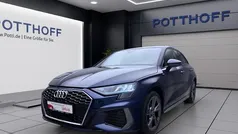 Blau Gebraucht 2021 Audi A3 Sportback e-tron S-Line Limousine | 23.750 € (Guter Preis)
