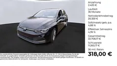 Schwarz Gebraucht 2022 VW Golf VIII Style Limousine | 22.779 € (Fairer Preis)