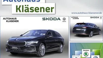 Gebraucht Skoda Superb LAURIN & KLEMENT 265 PS (194 kW) 2025 Ebonyschwarz metallic (metallic) Kombi