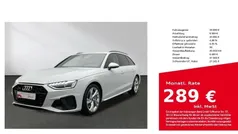 Weiß Gebraucht 2023 Audi A4 S-Line Kombi | 39.880 € (Fairer Preis)