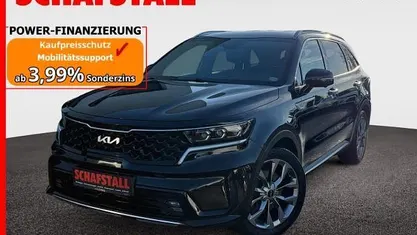 Schwarz (aurora black) Gebraucht 2021 Kia Sorento Platinum SUV | 31.979 € (Fairer Preis)