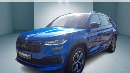 Gebraucht Skoda Kodiaq SportLine 150 PS (110 kW) 2023 Raceblau metallic SUV