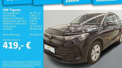 Gebraucht 2025 VW Tiguan SUV | 34.975 € (Fairer Preis)