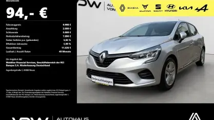 Gebraucht Renault Clio V Experience 72 PS (52 kW) 2020 Grau Kleinwagen