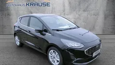 Obsidianschwarz metallic Gebraucht 2023 Ford Fiesta Titanium Kleinwagen | 19.890 € (Fairer Preis)