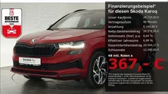 Rot Gebraucht 2022 Skoda Karoq SportLine SUV | 28.724 € (Fairer Preis)