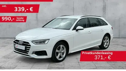 Gebraucht Audi A4 Advanced 204 PS (150 kW) 2022 Weiß Kombi