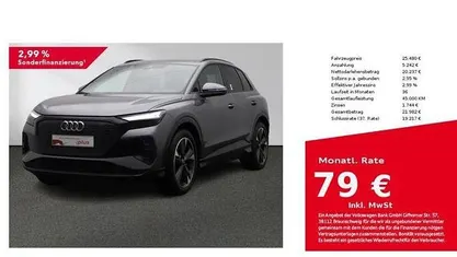 Gebraucht Audi Q4 e-tron Ambiente 144 kW (197 PS) 2022 Taifungrau metallic SUV
