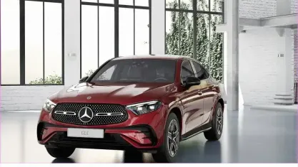 Gebraucht Mercedes GLC400d Premium 252 PS (185 kW) 2023 Rot Coupé