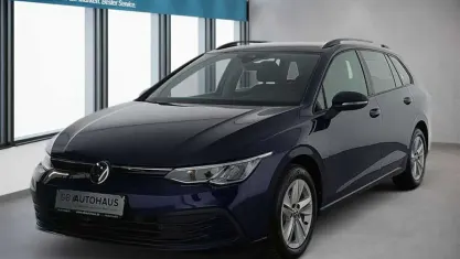 Brugt VW Golf VIII Life 110 HK (80 kW) 2024 Blå Stationcar