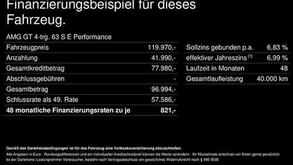 Gebraucht Mercedes AMG GT63 S E Performance AMG 843 PS (620 kW) 2023 Grau Coupé