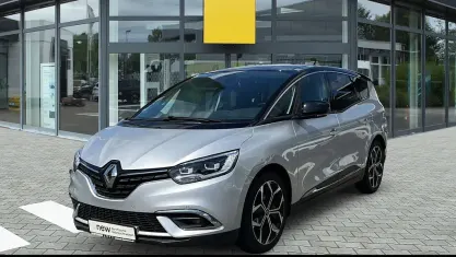 Gebraucht Renault Grand Scénic IV Intens 140 PS (102 kW) 2021 Zweifarbig (silber) Van / Kleinbus