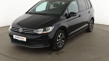 Gebraucht VW Touran United 150 PS (110 kW) 2020 Schwarz Van / Kleinbus