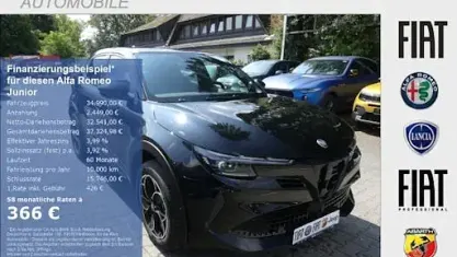 Nouvelle Alfa Romeo Junior 145 ch (106 kW) 2025 Noir SUV