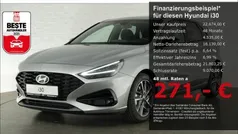 Shimmering silver Gebraucht 2024 Hyundai i30 Advantage Limousine | 22.674 € (Fairer Preis)