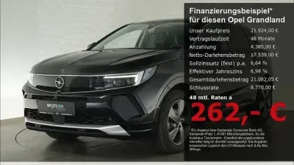 Gebraucht Opel Grandland X Elegance 131 PS (96 kW) 2023 Schwarz SUV