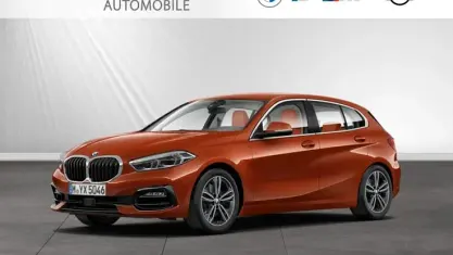 Gebraucht BMW 118 Sport Line 136 PS (100 kW) 2023 Orange Limousine