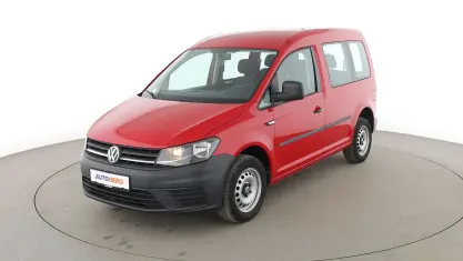 Gebraucht VW Caddy 84 PS (61 kW) 2015 Rot Van / Kleinbus