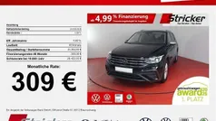 Schwarz (deep black perleffekt) Gebraucht 2024 VW Tiguan Allspace Life SUV | 34.949 € (Superpreis)