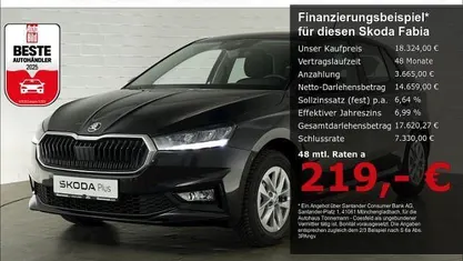Gebraucht Skoda Fabia Selection 95 PS (69 kW) 2025 Black magic Kleinwagen