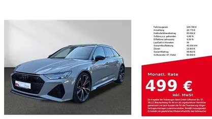 Nardograu Gebraucht 2024 Audi RS6 Ambiente Kombi | 109.780 € (Guter Preis)