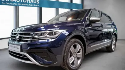 Gebraucht VW Tiguan Allspace Elegance 245 PS (180 kW) 2023 Blau SUV
