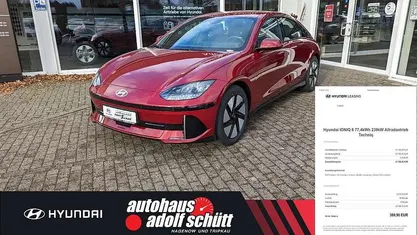 Rot Neu 2025 Hyundai Ioniq 6 Techniq Limousine | 48.480 € (Fairer Preis)