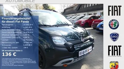 Usata Fiat Panda Garmin 70 CV (51 kW) 2024 Verde Utilitaria