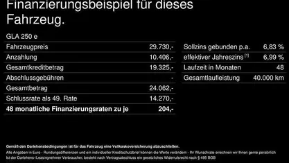 Gebraucht Mercedes GLA250 AMG 218 PS (160 kW) 2020 Lack mountaingrau SUV